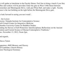 Announcements, 2012-11-13. ...