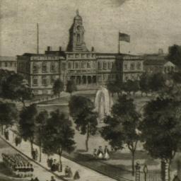 City Hall & Park 1850