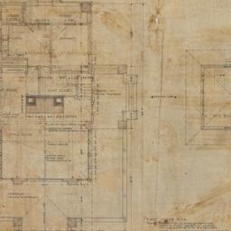 First, second floor plans