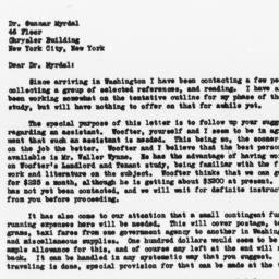 Letter from T.C. McCormick ...