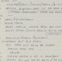 Western questionnaire, answ...