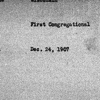 Carnegie Index Cards, Churc...