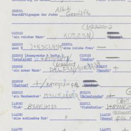 Western questionnaire, answ...