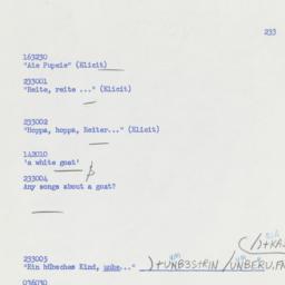 Western questionnaire, answ...