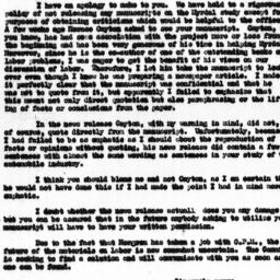 Letter from Samuel A. Stouf...