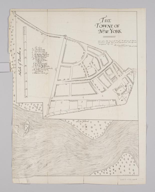 The Nicolls [sic] map, 1664-1668 - DLC Catalog