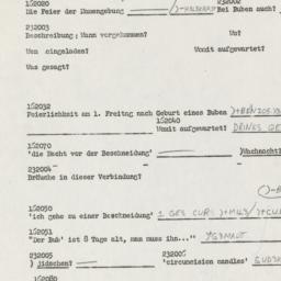 Western questionnaire, answ...