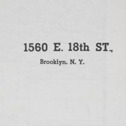 1560 E. 18th Street