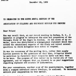 Letter from Doxey A. Wilker...