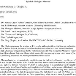 Minutes, 2015-04-01. Histor...