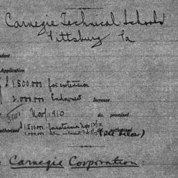 Carnegie General Donations,...