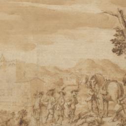 Landscape with Cavaliers be...