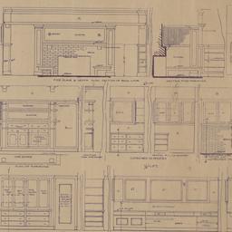Millwork, cabinetwork eleva...