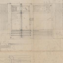 Gate elevation, details