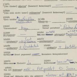 Western questionnaire, answ...