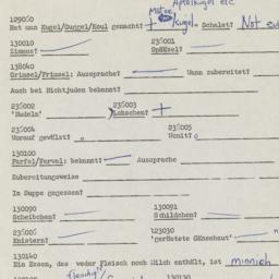 Western questionnaire, answ...