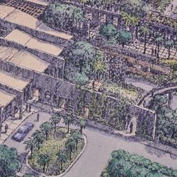 Aerial perspective drawing,...