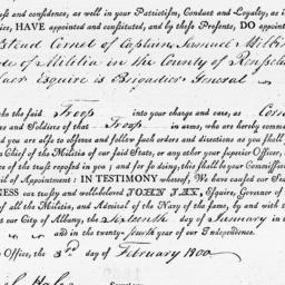 [Document, 1800 January 16]