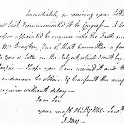 [Document, 1779 January 15]