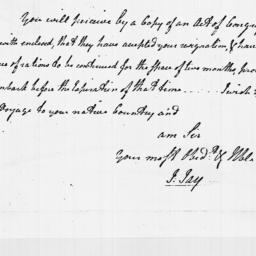 Document, 1779 January 30