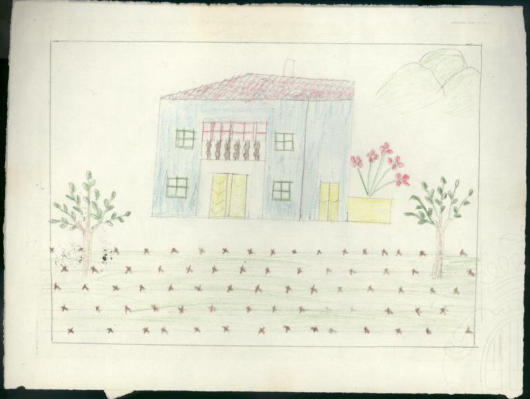 Free Drawing: My House In Asturias.