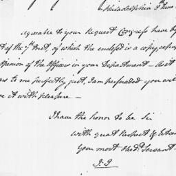 Document, 1779 June 08