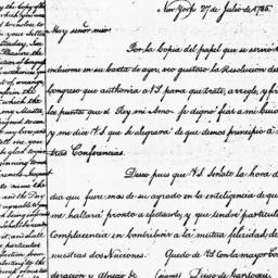 Document, 1785 July 27