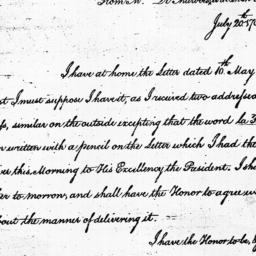 Document, 1785 July 20