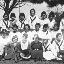 Group of Young Woman from t...