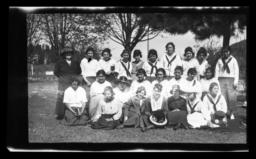 Group of Young Woman from the Chemawa Y.W.C.A., Oregon