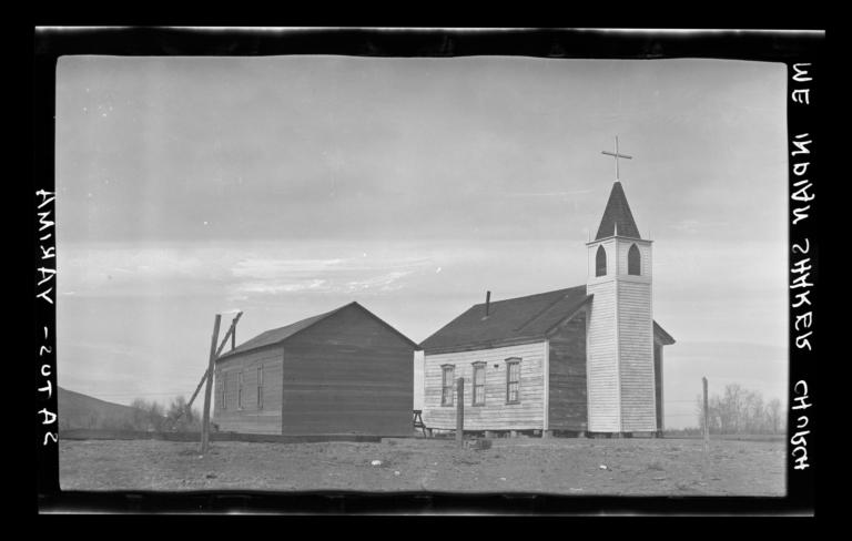 Methodists Mission Chapel Which Was Sold to a Yakama Shaker Church