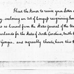 [Document, 1785 August 10]