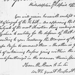 Document, 1779 April 17