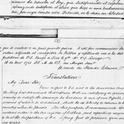 [Document, 1781 November 26]