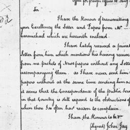 Document, 1786 January 20