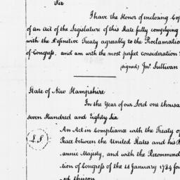 [Document, 1786 September 18]