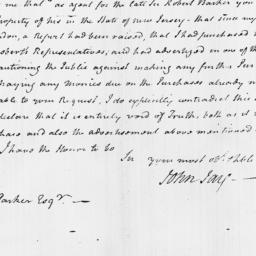 [Document, 1795 October 19]