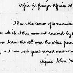 [Document, 1788 May 26]