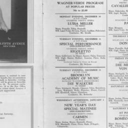 Lohengrin, February 2, 1921...
