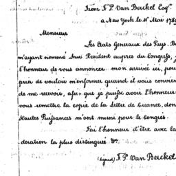 Document, 1789 May 11