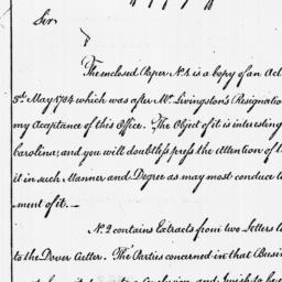Document, 1786 March 14