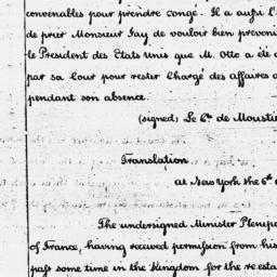 [Document, 1789 October 06]