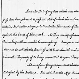[Document, 1787 November 03]
