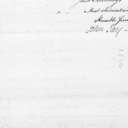 [Document, 1786 August 28]