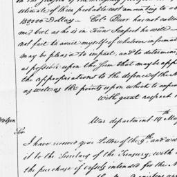 [Document, 1798 May 07]