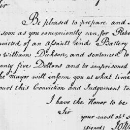 [Document, 1797 December 12]