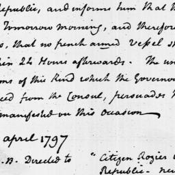 Document, 1797 April 22