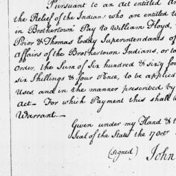 Document, 1796 October 17