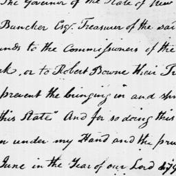 Document, 1796 June 23