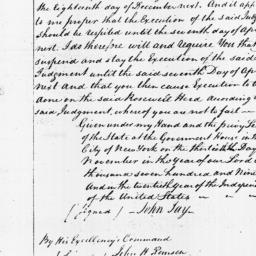 [Document, 1799 November 30]